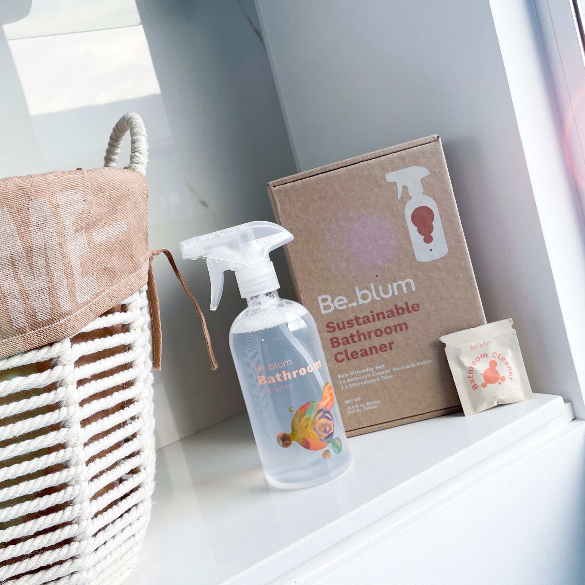 Eco-Friendly Bathroom Cleaning Kit